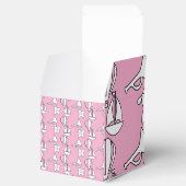Kinder Boot Flugzeug Rosa Quadrat Popcorn Geschenkschachtel (Geöffnet)