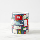 Kinder Briefe an Weihnachten Kaffeetasse (Mittel)