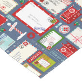 Kinder Briefe an Weihnachten Kurzer Tischläufer (Ecke)