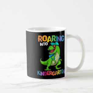 Kinder brüllen in den Kindergarten Dinosaurier T R Kaffeetasse