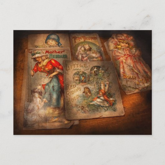 Kinder - Bücher - Märchen Postkarte (Vorderseite)
