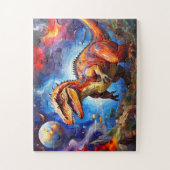 Kinder bunt Dinosaurier Puzzle (Vertikal)