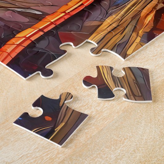 Kinder bunt Dinosaurier Puzzle (Seite)