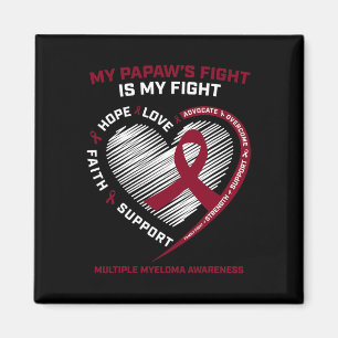 Kinder Burgunder Blutkrebs Papaw Multiples Myelom  Magnet