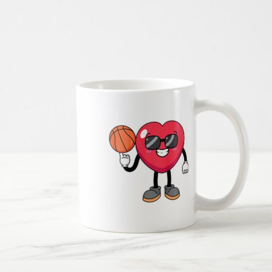 Kinder Bysketbyll Player Herzlich Valentinstag Nie Kaffeetasse (Rechts)