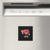 Kinder Bysketbyll Player Herzlich Valentinstag Nie Magnet (In Situ (Geschirrspüler))