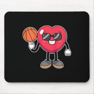Kinder Bysketbyll Player Herzlich Valentinstag Nie Mousepad