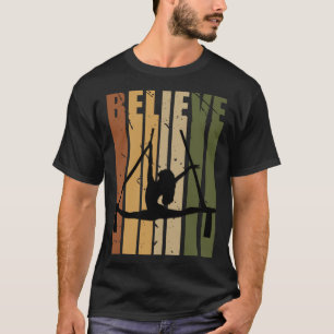 Kinder Camouflage Retro Air Yoga Motivierend glaub T-Shirt