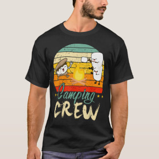 Kinder-Camping-Crew Kleinkind Junge Frauen Familie T-Shirt