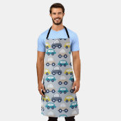 Kinder Cartoon Cars Schürze (Getragen)
