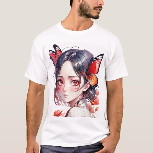 Kinder Cartoon T-Shirt (Vorderseite)