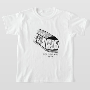 Kinder-Choo-Choo-Zug-T-Shirt T-Shirt
