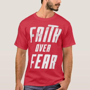Kinder Christen Cooler Glaube über Angst Motivatio T-Shirt