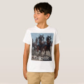 Kinder Clydesdale T - Shirt (Vorne ganz)