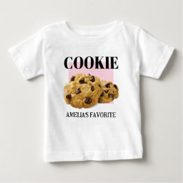 Kinder Cookie T - Shirt, Personalisiertes Cookie Baby T-shirt