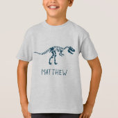 Kinder Cool Dinosaur Dig Skeleton Boys T-Shirt (Vorderseite)