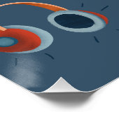 Kinder Cool Gaming Geburtstagsparty Begrüßungszeic Poster (Ecke)