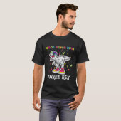 Kinder Cool seit 2018 Three Rex 3rd Birthday, 3 Ye T-Shirt (Vorne ganz)