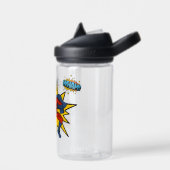 Kinder Cool Superherd Foto Wasserflasche Trinkflasche (Links)