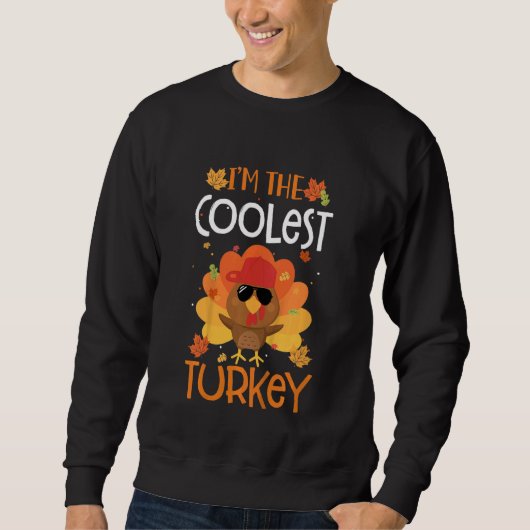 Kinder Coole Türkei in der Flock Kleinkinder Junge Sweatshirt (Vorderseite)