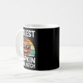 Kinder Cooler Kürbis in die Patchkinderhütte Kaffeetasse (Vorderseite Links)
