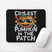 Kinder Cooler Kürbis in die Patchkinderhütte Mousepad (Mit Mouse)