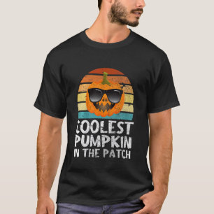 Kinder Cooler Kürbis in die Patchkinderhütte T-Shirt