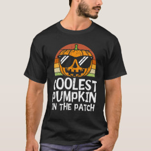 Kinder Cooler Kürbis in die Patchkinderhütte T-Shirt