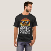 Kinder Cooler Kürbis in die Patchkinderhütte T-Shirt (Vorne ganz)