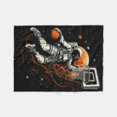 Kinder Cooler Raum Bysketbyll mit Astronaut Fleecedecke (Vorderseite (Horizontal))
