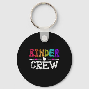 Kinder-Crew Lustiger Kindergarten-Lehrer 1. Tag de Schlüsselanhänger