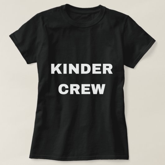 Kinder-Crew-Shirt, Kinder-Crew-Lehrerhemd, Kind T-Shirt (Design vorne)