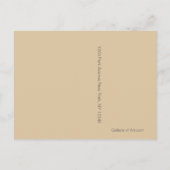 Kinder Curtsy ~ Postkarte / Einladungen (Rückseite)