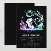 Kinder Custom Tiger Geburtstag Einladung (Vorne/Hinten)