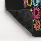 Kinder der dritten Klasse geben 100 Schultage Mousepad (Ecke)