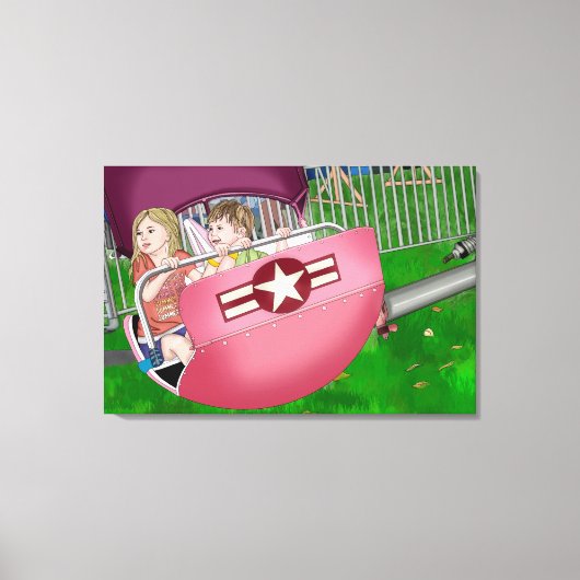 Kinder der Karnevalskunst Leinwanddruck (Vorderseite)