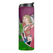 Kinder der Karnevalskunst Thermosbecher (Nach links gedreht)