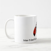 Kinder der roten Feder-Tasse Kaffeetasse (Links)