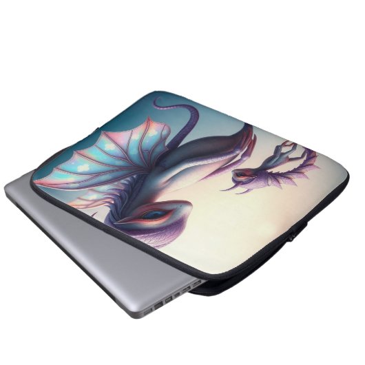 „Kinder der Sternenmagie“ Laptopschutzhülle (Vorne Knopf)