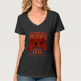 Kinder der Stufe 10 Phantastisch seit 2012 Gamer 1 T-Shirt