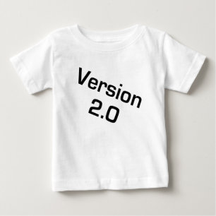 Kinder der Versions-2,0/Säuglinggeek-Shirt Baby T-shirt