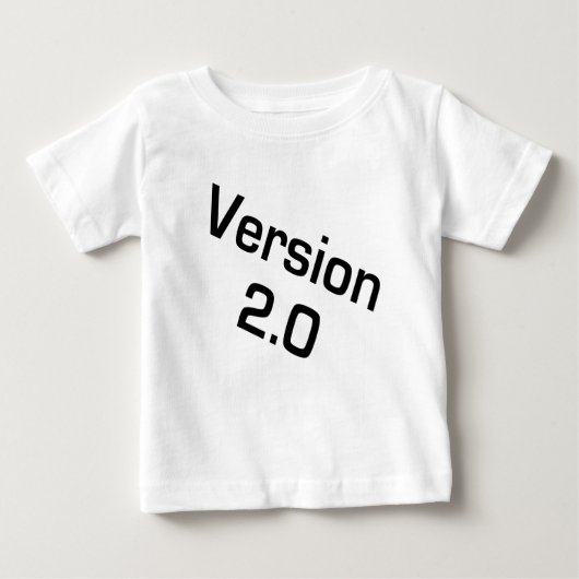 Kinder der Versions-2,0/Säuglinggeek-Shirt Baby T-shirt (Vorderseite)