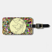 Kinder der Welt Gepäckanhänger (Vorderseite horizontal)