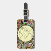 Kinder der Welt Gepäckanhänger (Vorderseite vertikal)