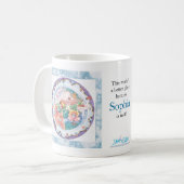 Kinder der Welt Kaffeetasse (Vorderseite Links)