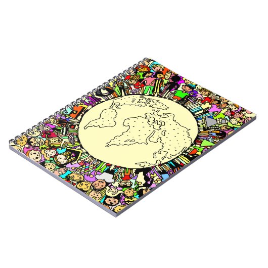 Kinder der Welt Notizblock (Linke Seite)