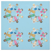 Kinder der Welt Stoff (Muster)