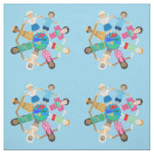 Kinder der Welt Stoff (Muster)