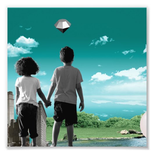 Kinder der Zukunft Fotodruck (Vorne)