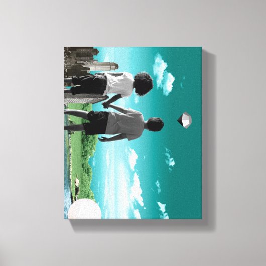 Kinder der Zukunft Leinwanddruck (Vorderseite)